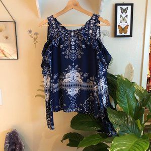 LOVERS AND FRIENDS GRECIAN BLOUSE